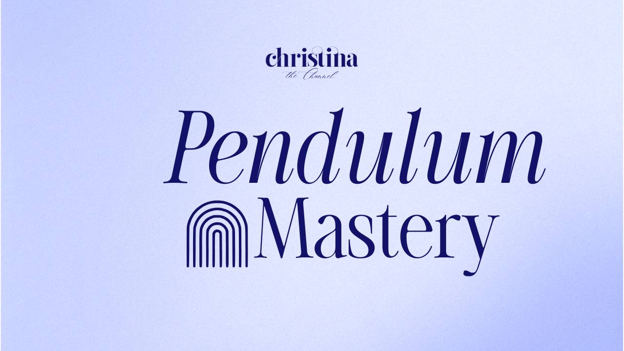 Pendulum Mastery Workshop + Pendulum