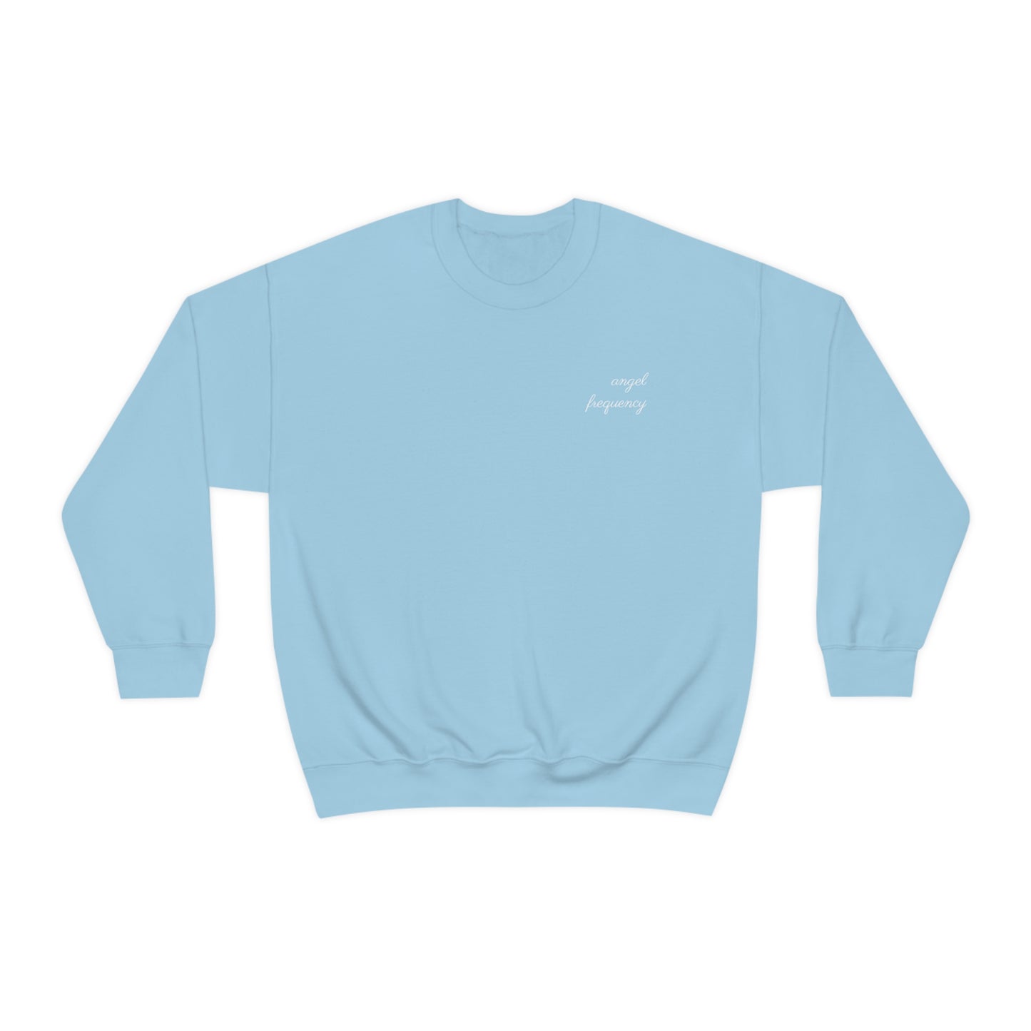 Angel Frequency 777 Sweatshirt (Light Blue)