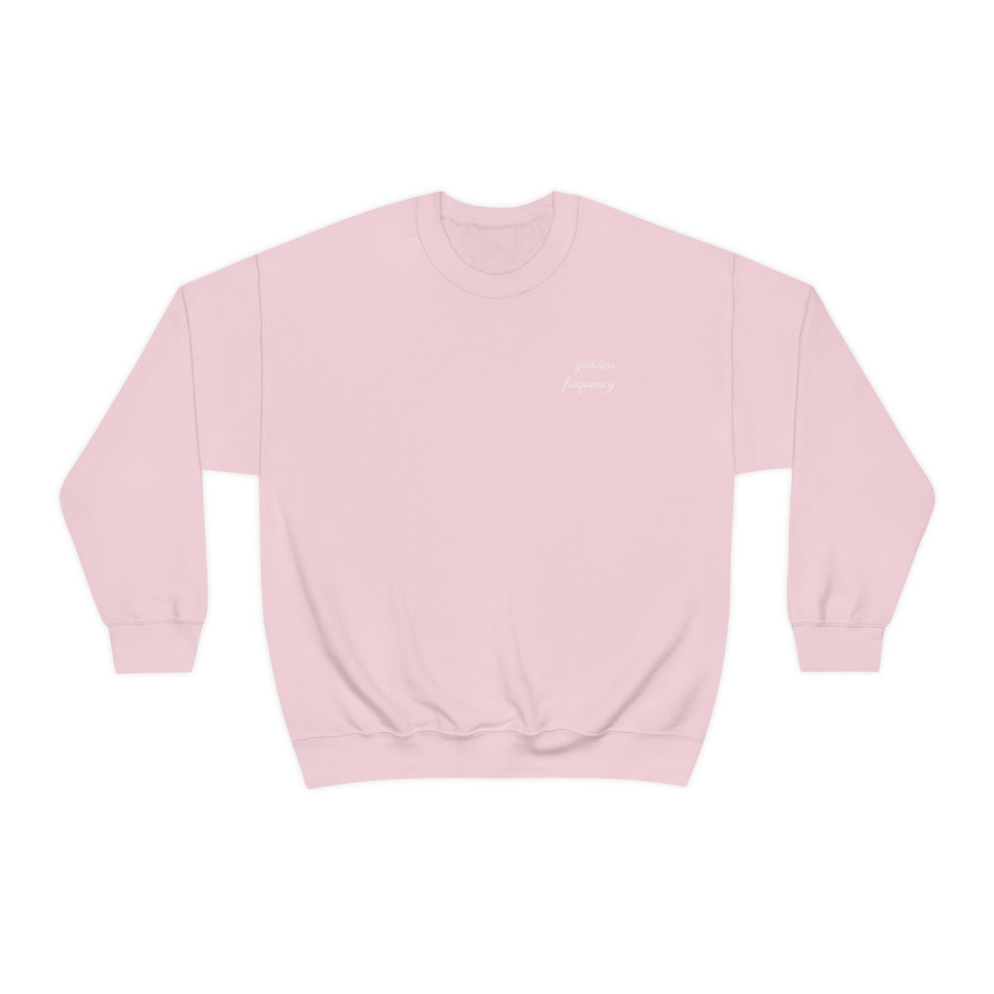 Goddess Frequency 111 Sweatshirt (Light Pink)