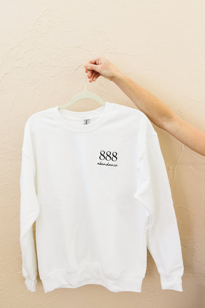 888 Abundance Embroidered Sweatshirt